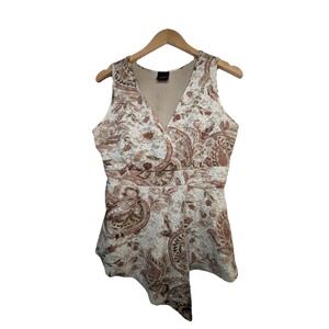 Y2K Vintage JTB Asymmetrical Tank Top Size Large Fairy Goth Grunge Babydoll